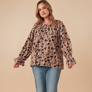 Wild Streak Printed Blouse